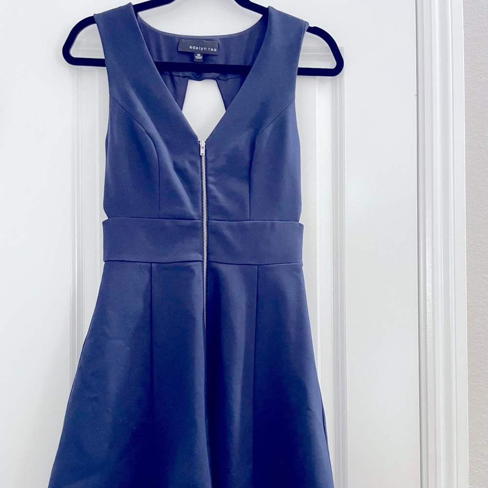 Adeline Rae navy dress size xs.